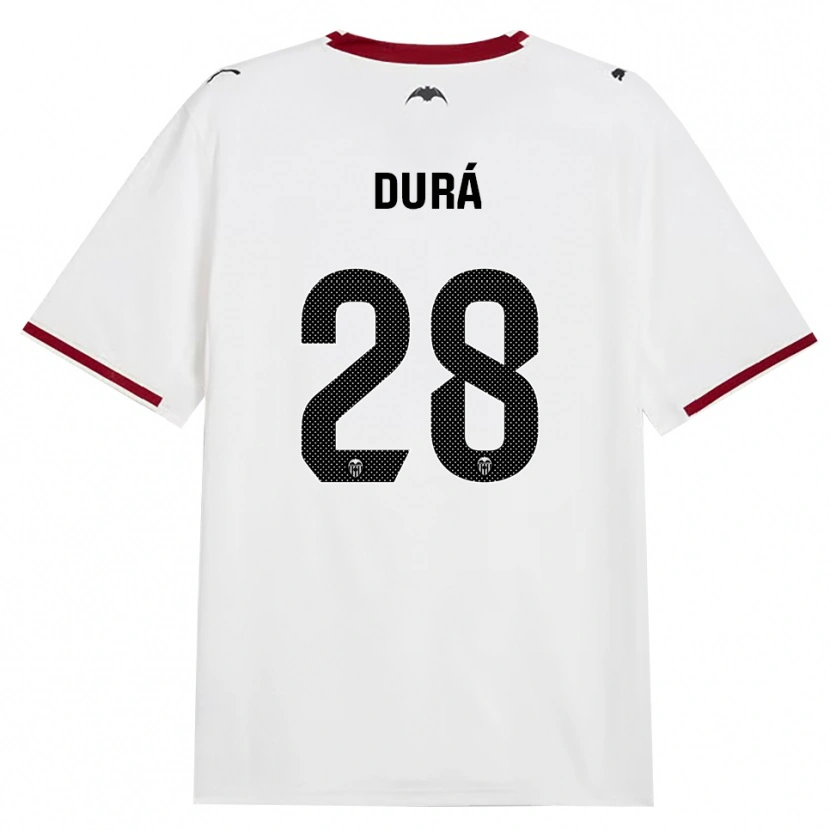 Danxen Kinder Jaume Durá #28 Schwarz Weiß Rot Gelb Heimtrikot Trikot 2026/27 T-Shirt Schweiz