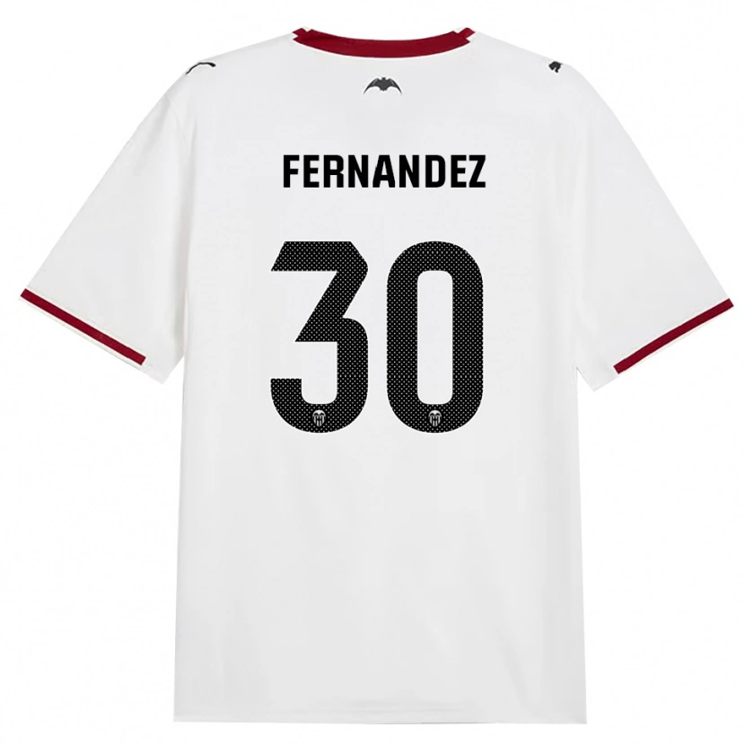 Danxen Kinder Rubén Fernández #30 Schwarz Weiß Rot Gelb Heimtrikot Trikot 2026/27 T-Shirt Schweiz