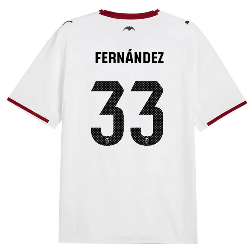 Danxen Kinder Hugo Fernández #33 Schwarz Weiß Rot Gelb Heimtrikot Trikot 2026/27 T-Shirt Schweiz