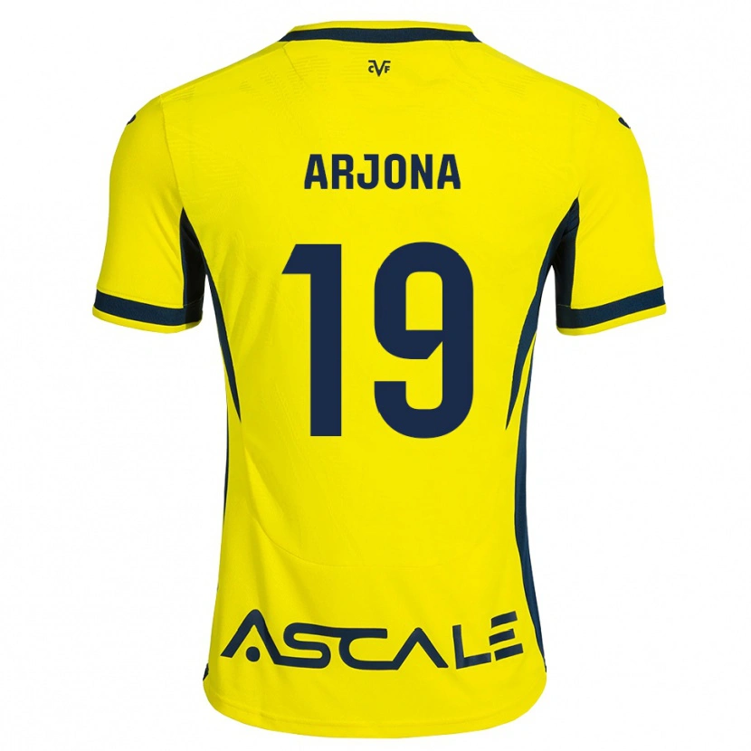 Danxen Kinder Julio Arjona #19 Gelb Schwarz Rot Heimtrikot Trikot 2026/27 T-Shirt Schweiz