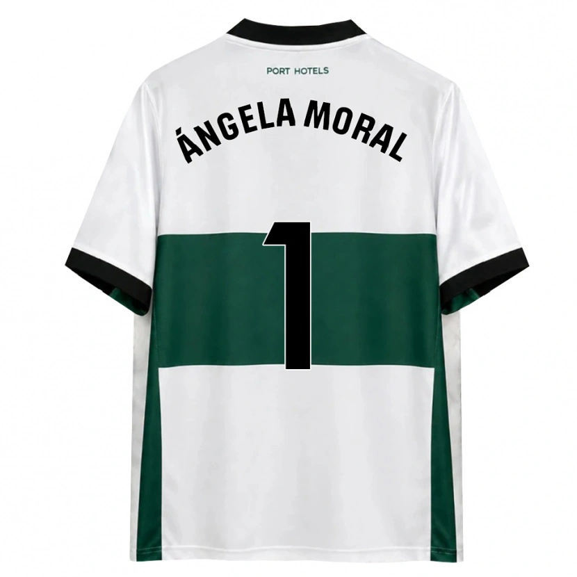 Danxen Kinder Ángela Moral Ferrer #1 Grün Weiß Rot Heimtrikot Trikot 2026/27 T-Shirt Schweiz