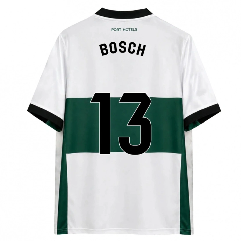 Danxen Kinder Owen Bosch #13 Grün Weiß Rot Heimtrikot Trikot 2026/27 T-Shirt Schweiz
