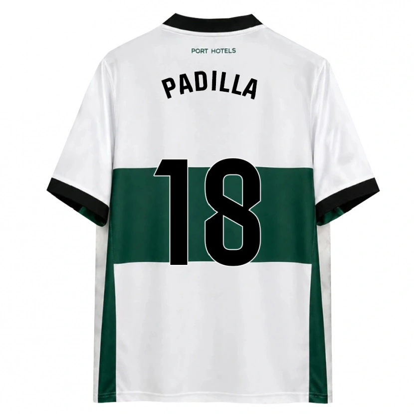 Danxen Kinder Álvaro Padilla #18 Grün Weiß Rot Heimtrikot Trikot 2026/27 T-Shirt Schweiz