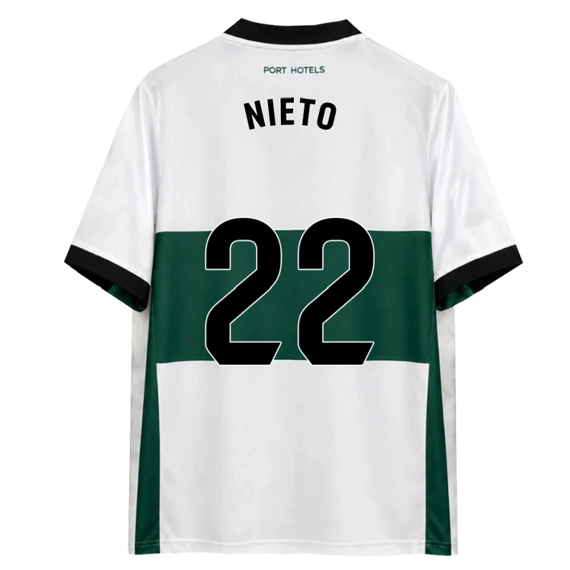Danxen Kinder Dani Nieto #22 Grün Weiß Rot Heimtrikot Trikot 2026/27 T-Shirt Schweiz