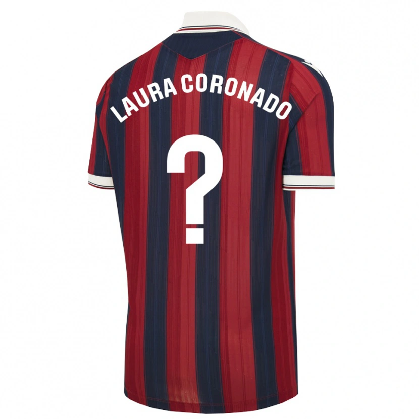 Danxen Kinder Laura Coronado Vilchez #0 Mitternachtsblau Rot Heimtrikot Trikot 2026/27 T-Shirt Schweiz