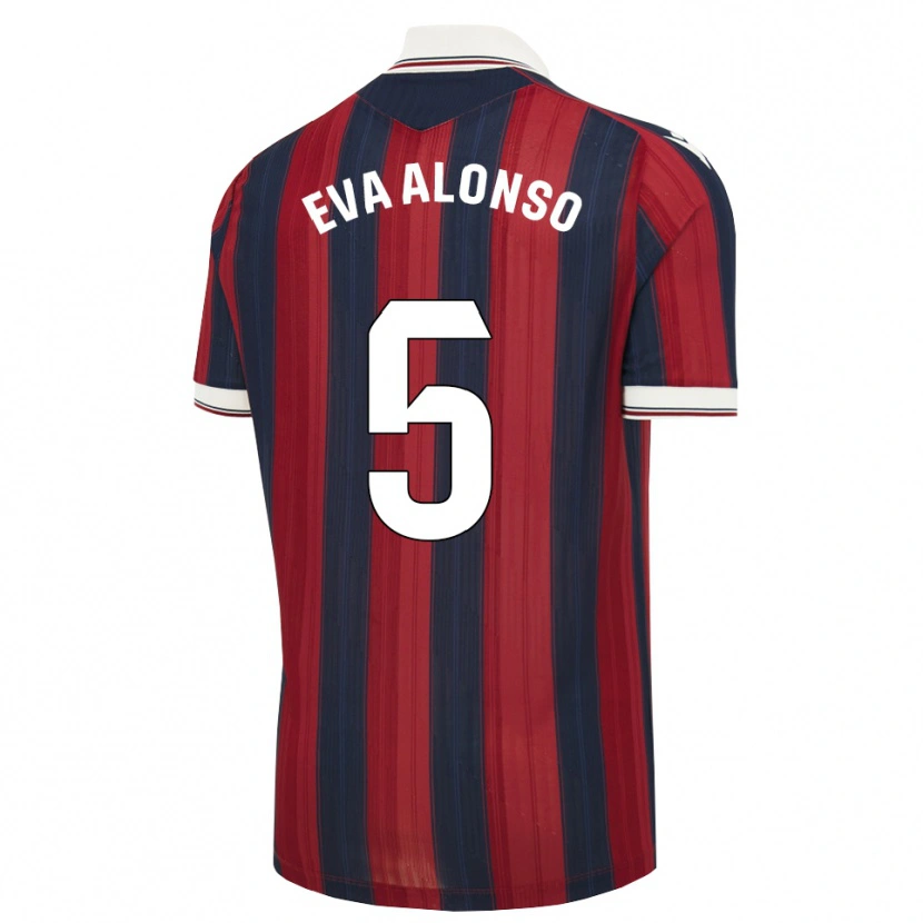 Danxen Kinder Eva Alonso #5 Mitternachtsblau Rot Heimtrikot Trikot 2026/27 T-Shirt Schweiz