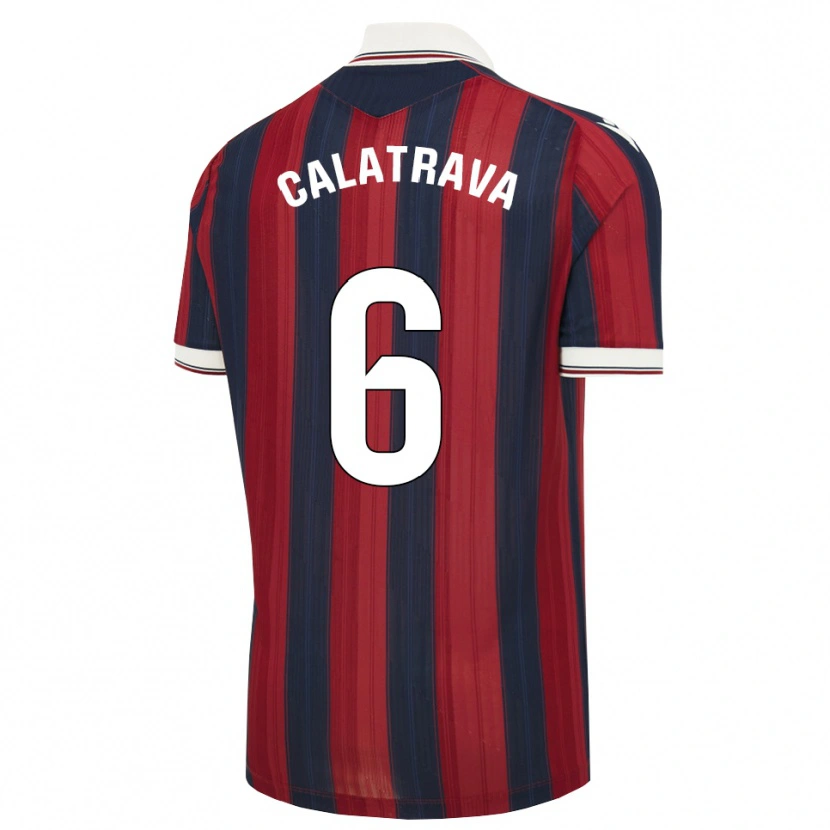 Danxen Kinder Alberto Calatrava #6 Mitternachtsblau Rot Heimtrikot Trikot 2026/27 T-Shirt Schweiz