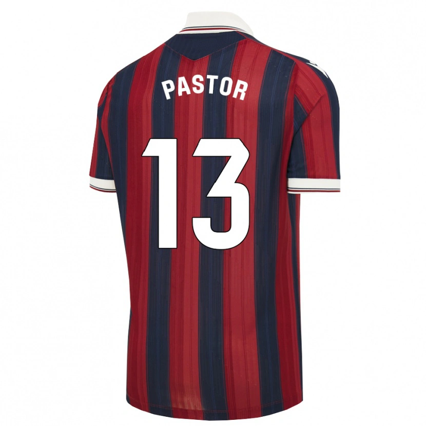 Danxen Kinder Alfonso Pastor #13 Mitternachtsblau Rot Heimtrikot Trikot 2026/27 T-Shirt Schweiz