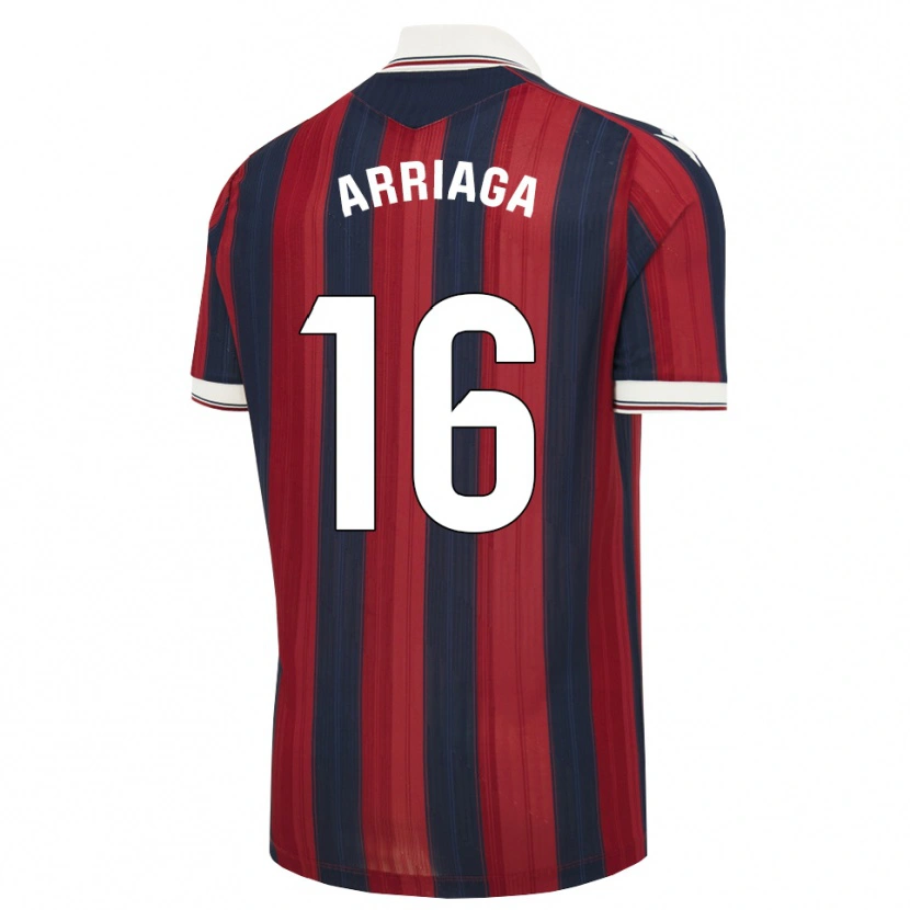 Danxen Kinder Kervin Arriaga #16 Mitternachtsblau Rot Heimtrikot Trikot 2026/27 T-Shirt Schweiz