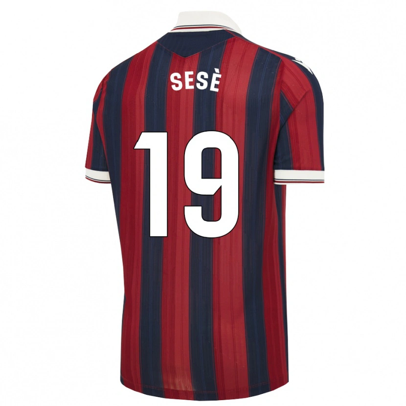 Danxen Kinder Mario Sesè #19 Mitternachtsblau Rot Heimtrikot Trikot 2026/27 T-Shirt Schweiz