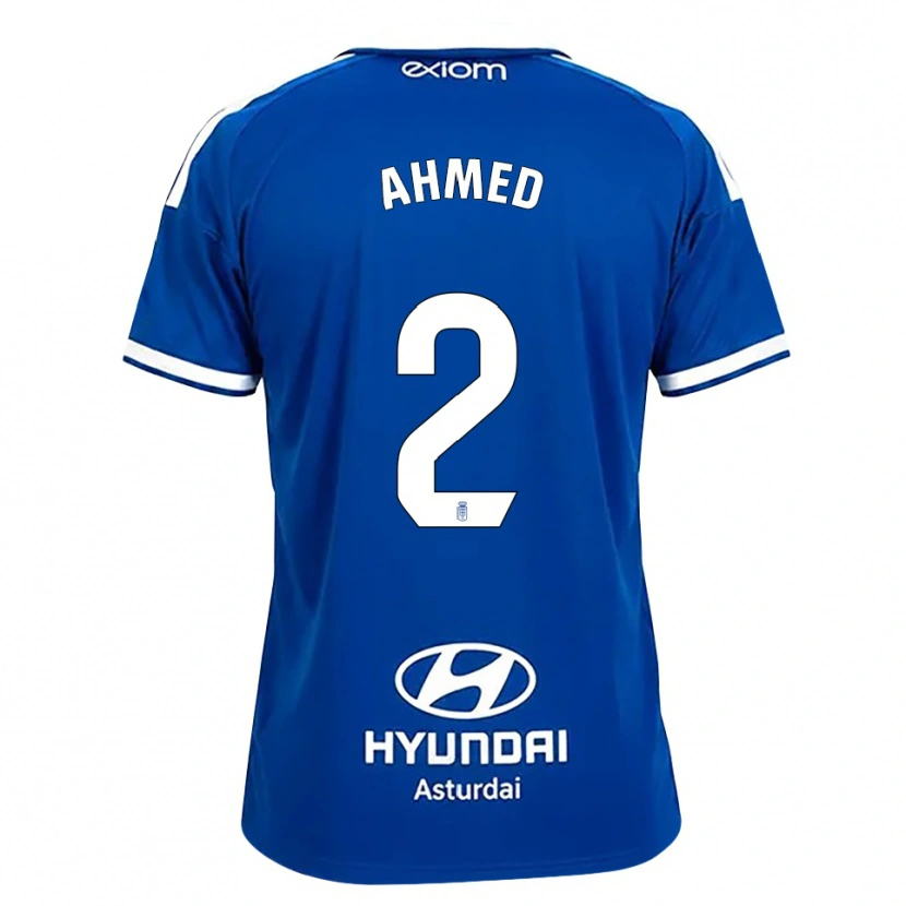 Danxen Kinder Aisar Ahmed #2 Mittelblau Weiß Heimtrikot Trikot 2026/27 T-Shirt Schweiz