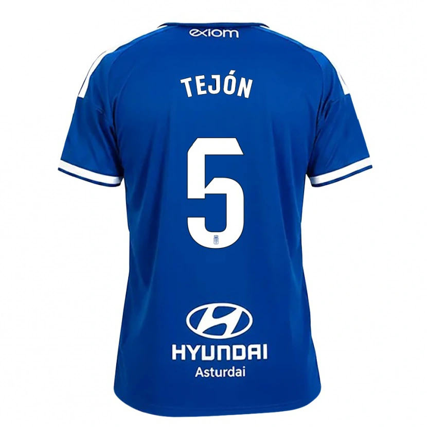Danxen Kinder Diego Tejón #5 Mittelblau Weiß Heimtrikot Trikot 2026/27 T-Shirt Schweiz