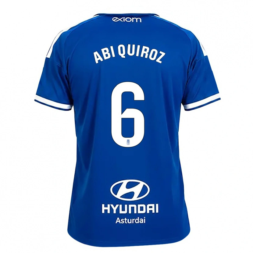 Danxen Kinder Abi Quiroz #6 Mittelblau Weiß Heimtrikot Trikot 2026/27 T-Shirt Schweiz