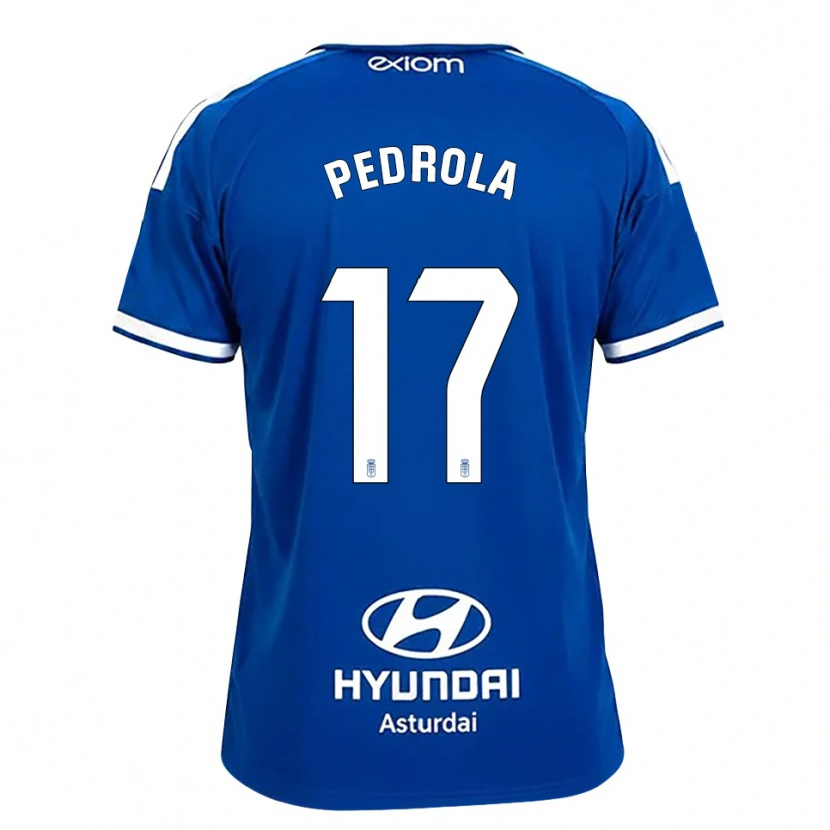 Danxen Kinder Estanis Pedrola #17 Mittelblau Weiß Heimtrikot Trikot 2026/27 T-Shirt Schweiz