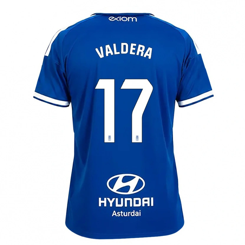 Danxen Kinder Rubén Valdera #17 Mittelblau Weiß Heimtrikot Trikot 2026/27 T-Shirt Schweiz