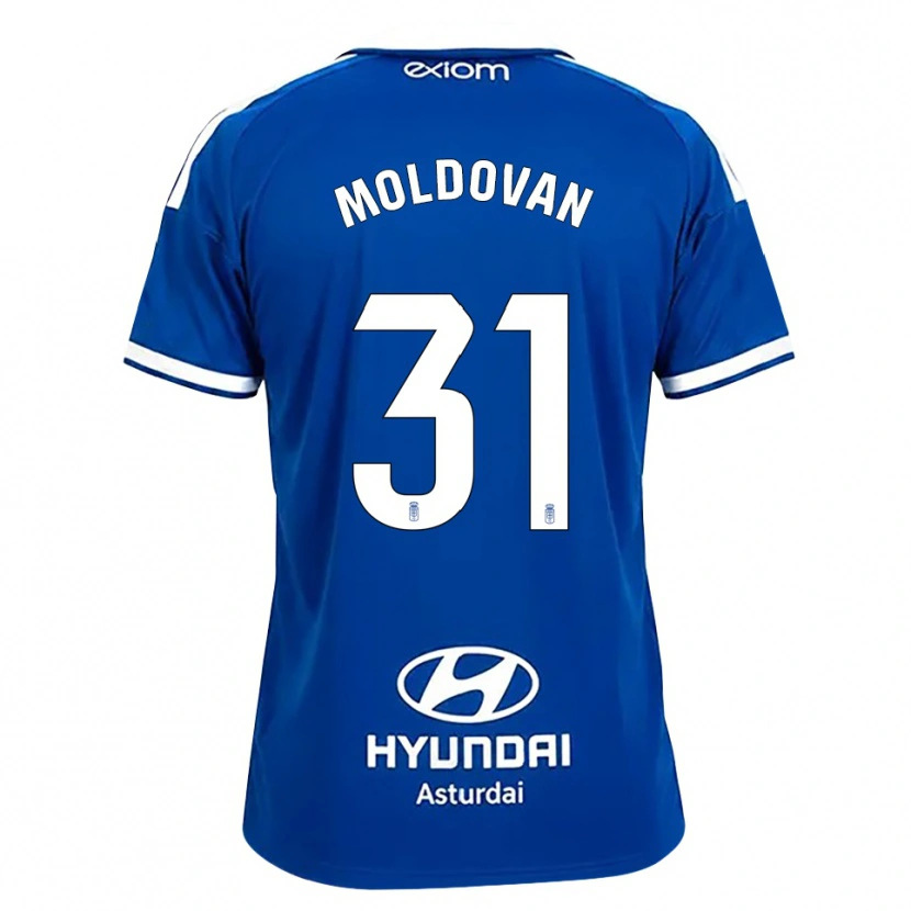 Danxen Kinder Horațiu Moldovan #31 Mittelblau Weiß Heimtrikot Trikot 2026/27 T-Shirt Schweiz