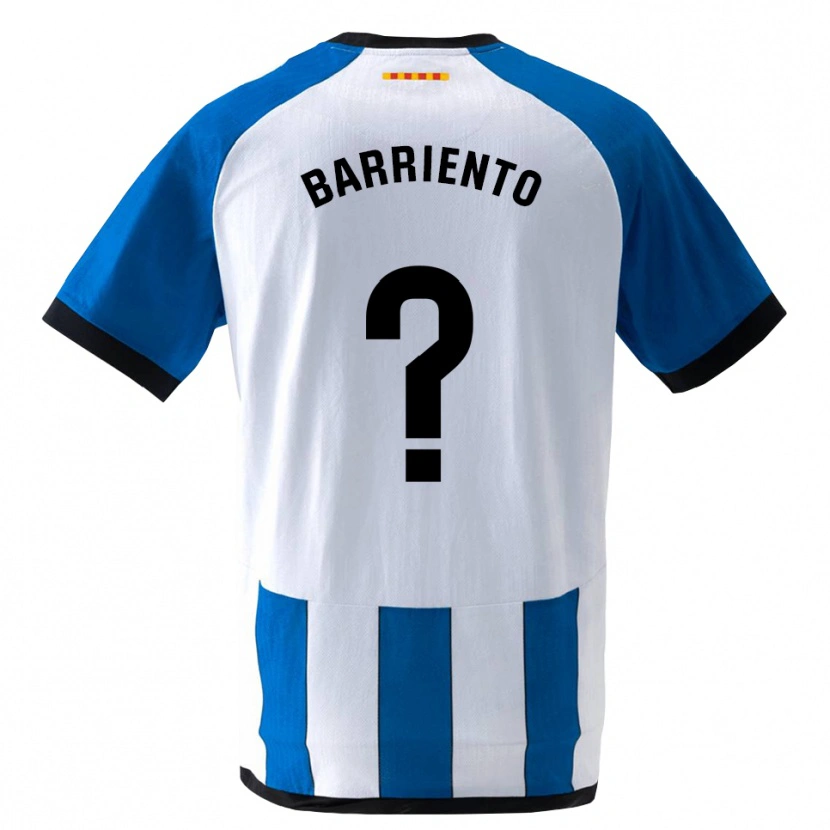 Danxen Kinder Darek Barriento #0 Königsblau Weiß Heimtrikot Trikot 2026/27 T-Shirt Schweiz
