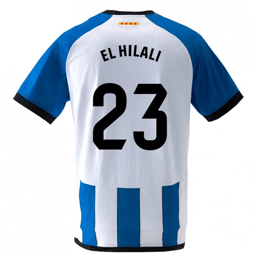 Danxen Kinder Omar El Hilali #23 Königsblau Weiß Heimtrikot Trikot 2026/27 T-Shirt Schweiz