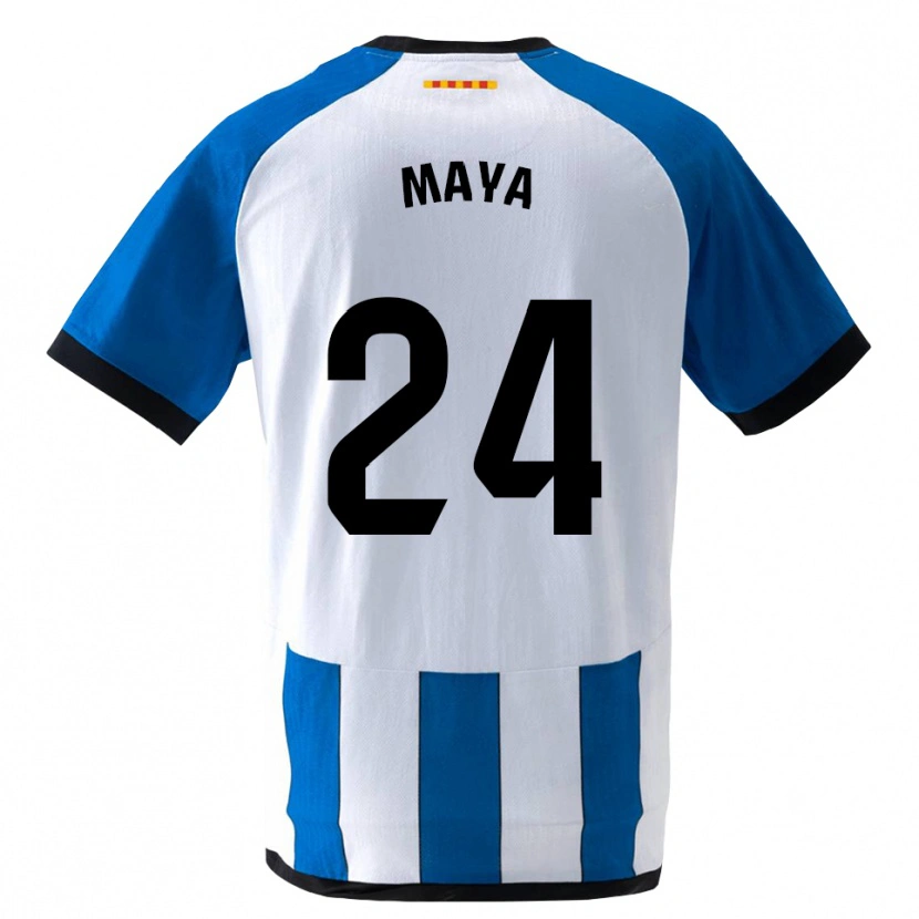 Danxen Kinder Rubén Maya #24 Königsblau Weiß Heimtrikot Trikot 2026/27 T-Shirt Schweiz