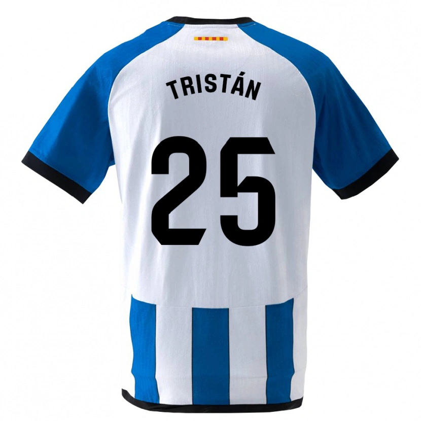 Danxen Kinder Pol Tristán #25 Königsblau Weiß Heimtrikot Trikot 2026/27 T-Shirt Schweiz