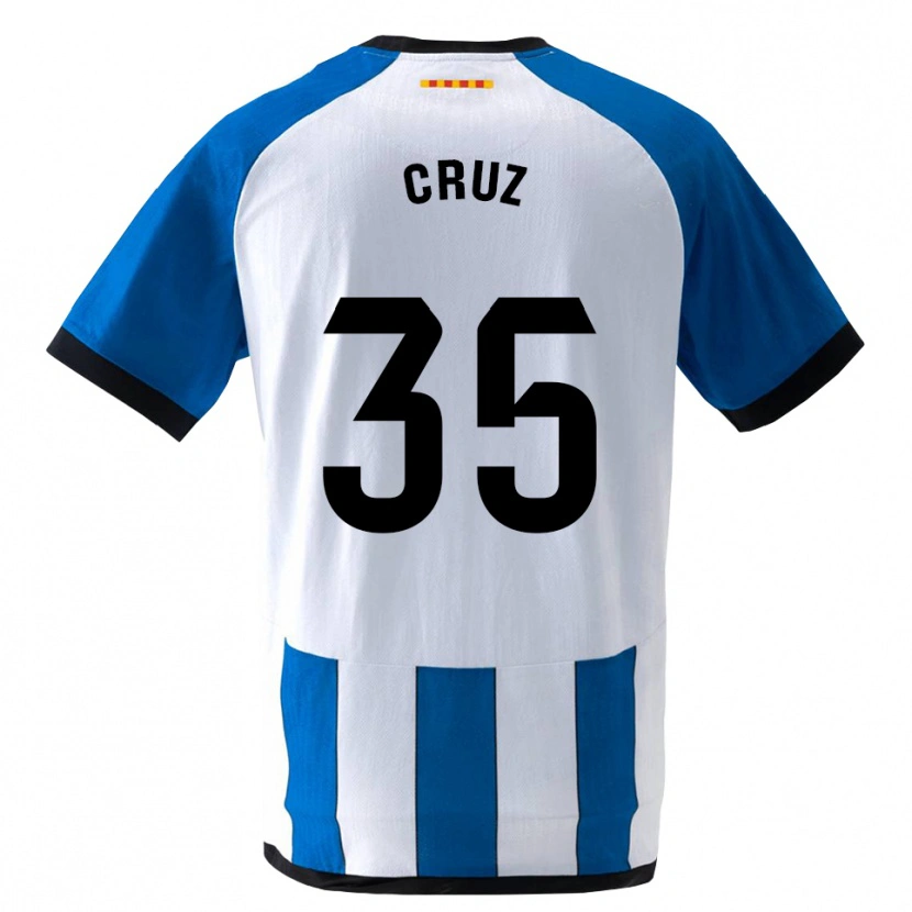 Danxen Kinder Denis Cruz #35 Königsblau Weiß Heimtrikot Trikot 2026/27 T-Shirt Schweiz