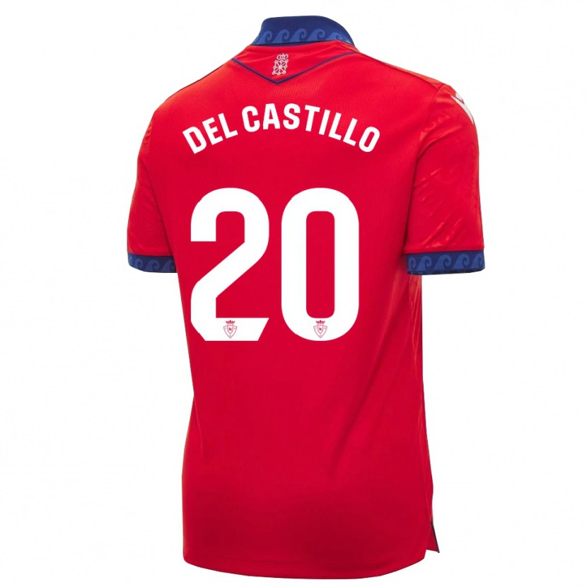 Danxen Kinder Romain Del Castillo #20 Rot Marineblau Weiß Heimtrikot Trikot 2026/27 T-Shirt Schweiz
