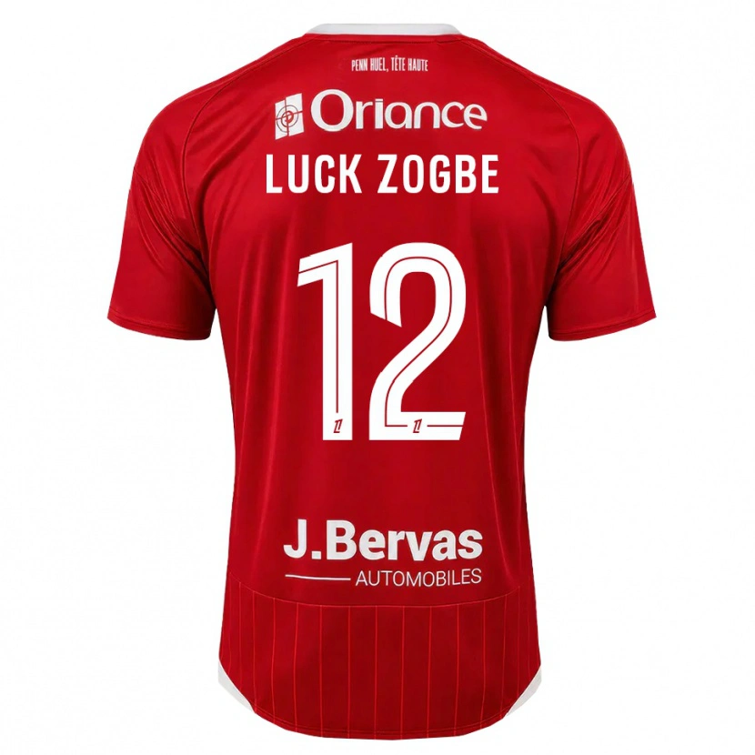Danxen Kinder Luck Zogbé #12 Weiß Rot Heimtrikot Trikot 2026/27 T-Shirt Schweiz
