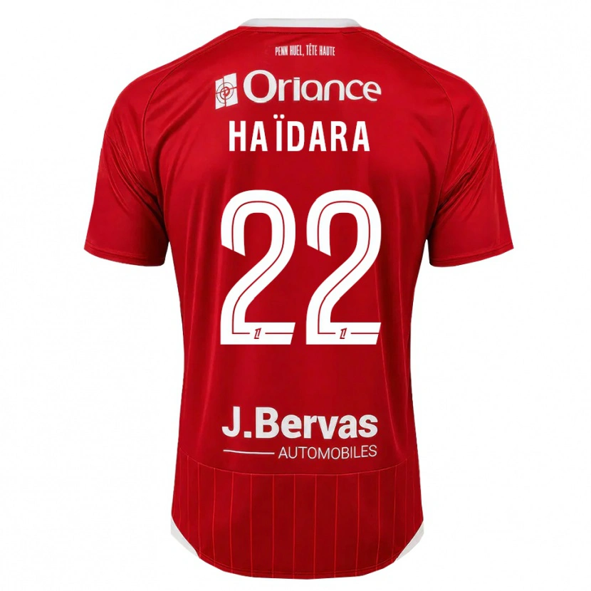 Danxen Kinder Massadio Haidara #22 Weiß Rot Heimtrikot Trikot 2026/27 T-Shirt Schweiz