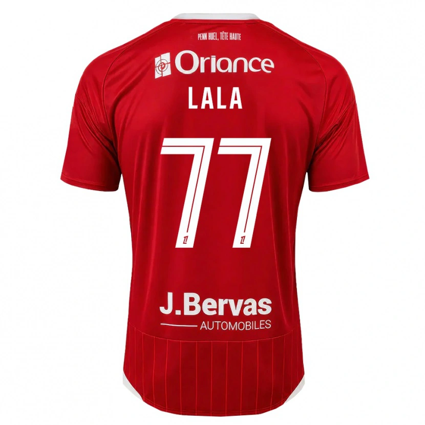 Danxen Kinder Kenny Lala #77 Weiß Rot Heimtrikot Trikot 2026/27 T-Shirt Schweiz