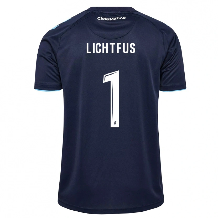 Danxen Kinder Lisa Lichtfus #1 Kornblumenblau Mitternachtsblau Heimtrikot Trikot 2026/27 T-Shirt Schweiz