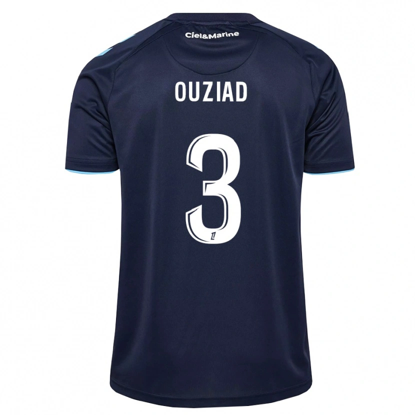 Danxen Kinder Djibril Ouziad #3 Kornblumenblau Mitternachtsblau Heimtrikot Trikot 2026/27 T-Shirt Schweiz