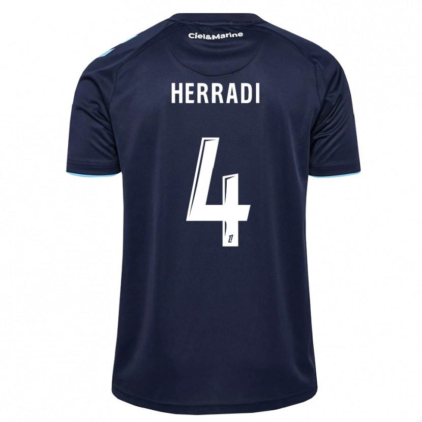 Danxen Kinder Zaid Herradi #4 Kornblumenblau Mitternachtsblau Heimtrikot Trikot 2026/27 T-Shirt Schweiz