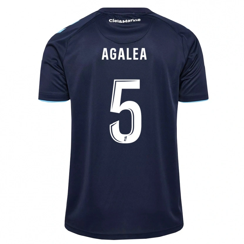 Danxen Kinder Nathan Agalea #5 Kornblumenblau Mitternachtsblau Heimtrikot Trikot 2026/27 T-Shirt Schweiz