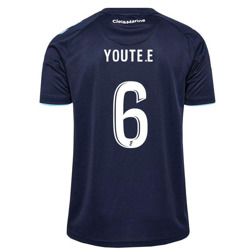 Danxen Kinder Étienne Youté Kinkoué #6 Kornblumenblau Mitternachtsblau Heimtrikot Trikot 2026/27 T-Shirt Schweiz