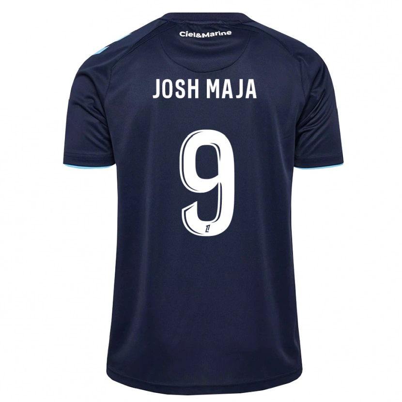 Danxen Kinder Josh Maja #9 Kornblumenblau Mitternachtsblau Heimtrikot Trikot 2026/27 T-Shirt Schweiz