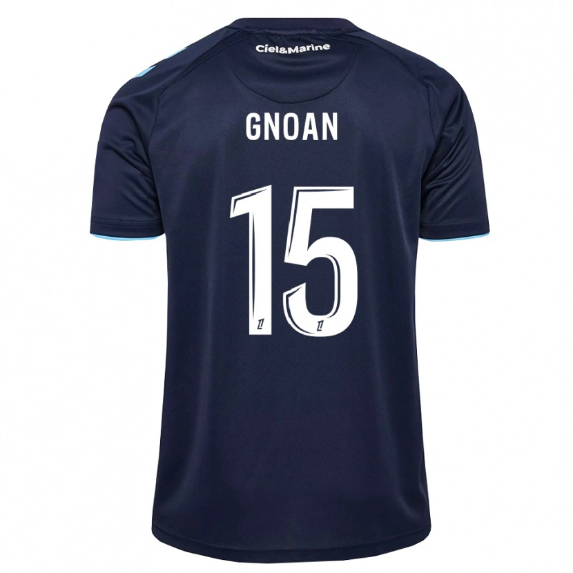 Danxen Kinder Ebroni Gnoan #15 Kornblumenblau Mitternachtsblau Heimtrikot Trikot 2026/27 T-Shirt Schweiz