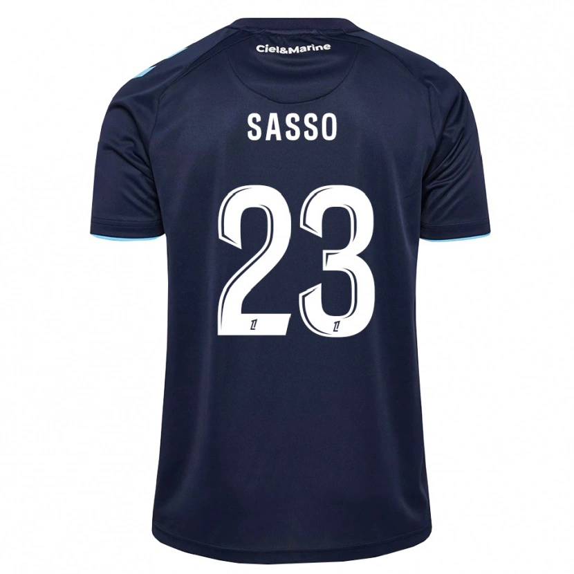 Danxen Kinder Vincent Sasso #23 Kornblumenblau Mitternachtsblau Heimtrikot Trikot 2026/27 T-Shirt Schweiz