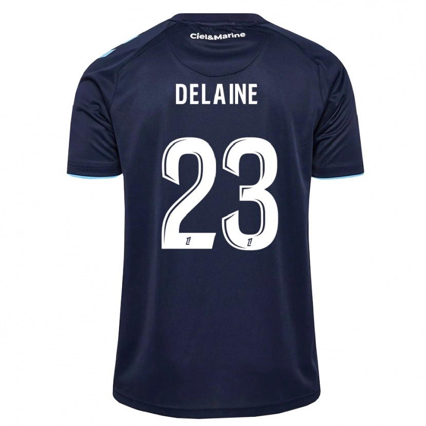 Danxen Kinder Thomas Delaine #23 Kornblumenblau Mitternachtsblau Heimtrikot Trikot 2026/27 T-Shirt Schweiz