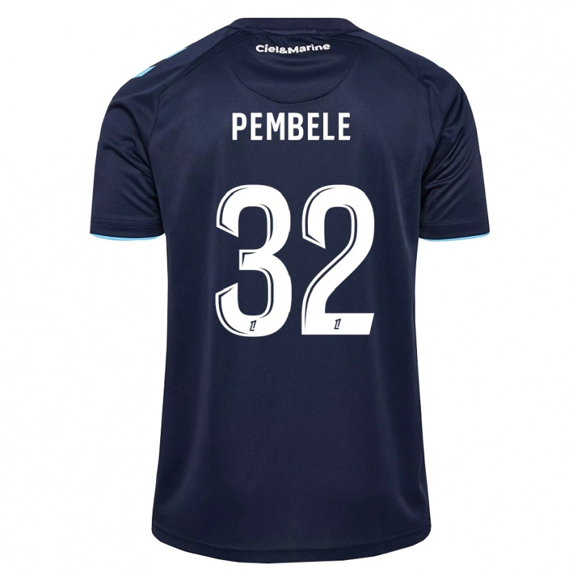 Danxen Kinder Timothée Pembélé #32 Kornblumenblau Mitternachtsblau Heimtrikot Trikot 2026/27 T-Shirt Schweiz