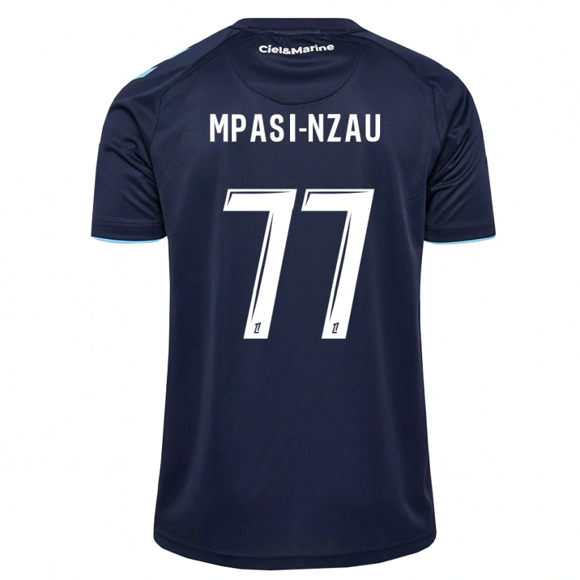 Danxen Kinder Lionel Mpasi-Nzau #77 Kornblumenblau Mitternachtsblau Heimtrikot Trikot 2026/27 T-Shirt Schweiz