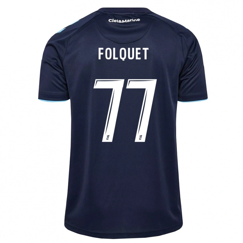 Danxen Kinder Magnaba Folquet #77 Kornblumenblau Mitternachtsblau Heimtrikot Trikot 2026/27 T-Shirt Schweiz