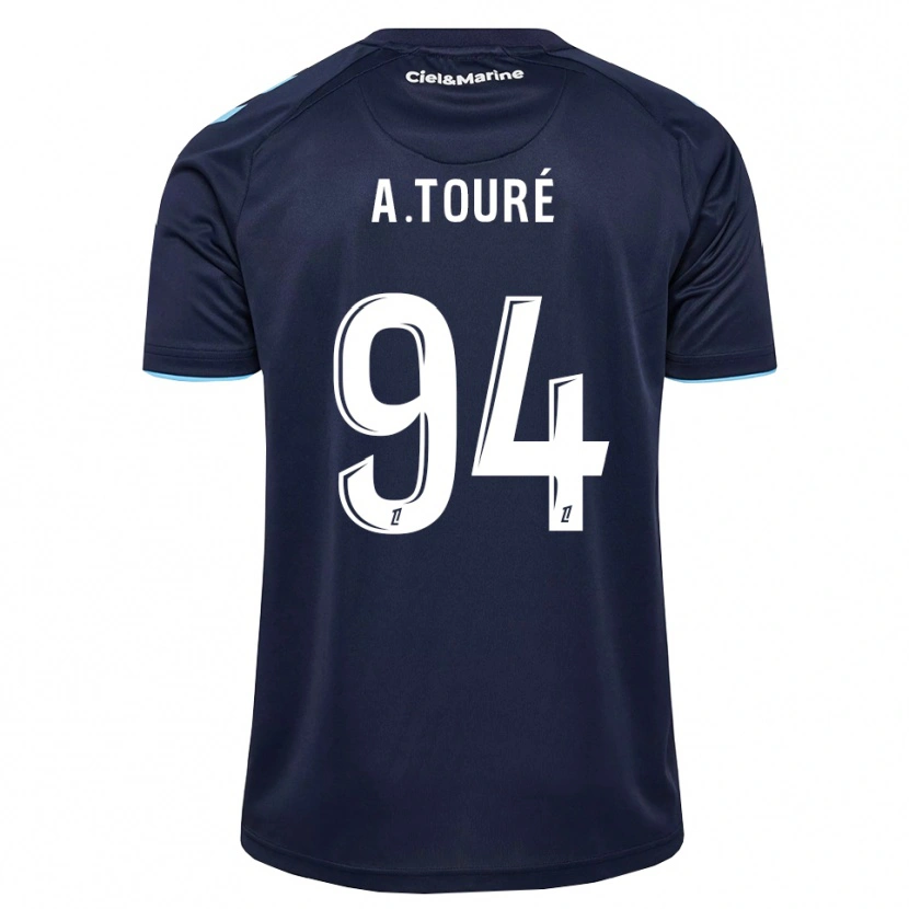Danxen Kinder Abdoulaye Touré #94 Kornblumenblau Mitternachtsblau Heimtrikot Trikot 2026/27 T-Shirt Schweiz
