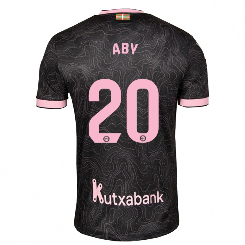 Danxen Kinder Emmanuella Aby #20 Schwarz Pink Auswärtstrikot Trikot 2026/27 T-Shirt Schweiz