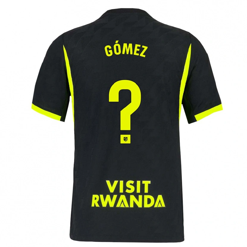 Danxen Kinder Joan Gómez #0 Hellgrün Schwarz Auswärtstrikot Trikot 2026/27 T-Shirt Schweiz