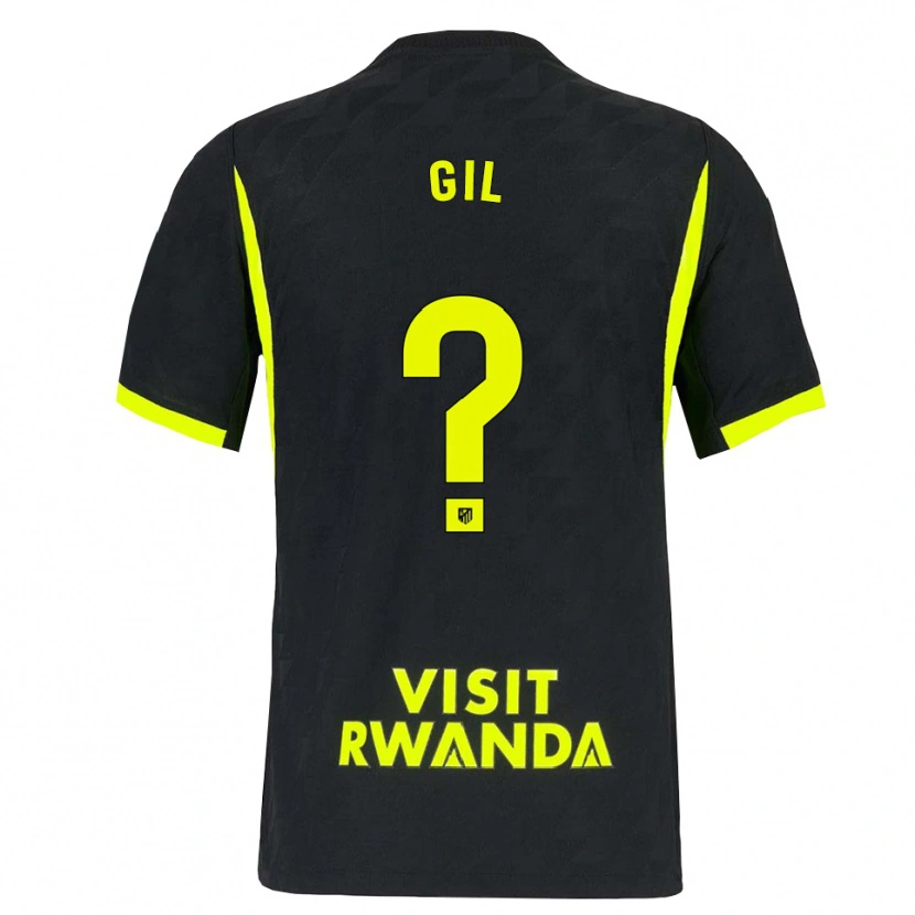 Danxen Kinder Luis Gil #0 Hellgrün Schwarz Auswärtstrikot Trikot 2026/27 T-Shirt Schweiz
