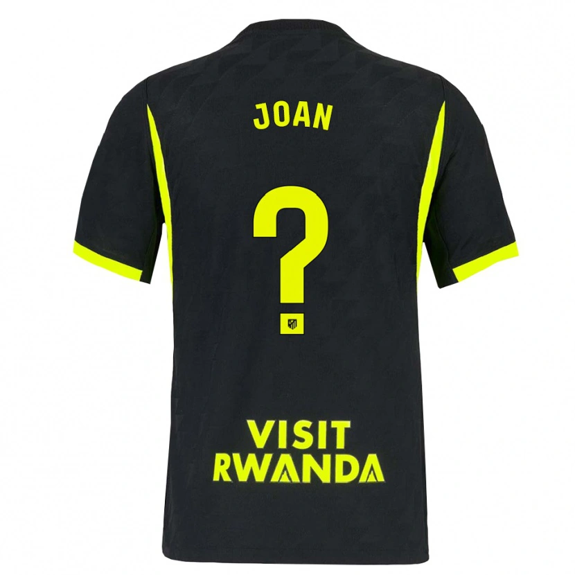 Danxen Kinder Joan López #0 Hellgrün Schwarz Auswärtstrikot Trikot 2026/27 T-Shirt Schweiz