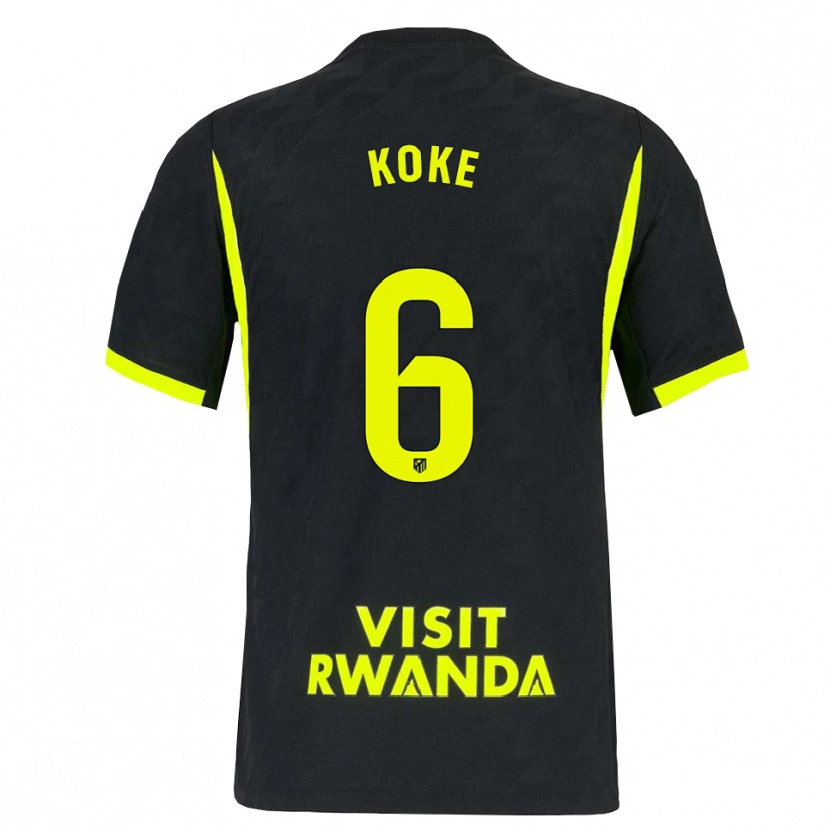 Danxen Kinder Koke #6 Hellgrün Schwarz Auswärtstrikot Trikot 2026/27 T-Shirt Schweiz