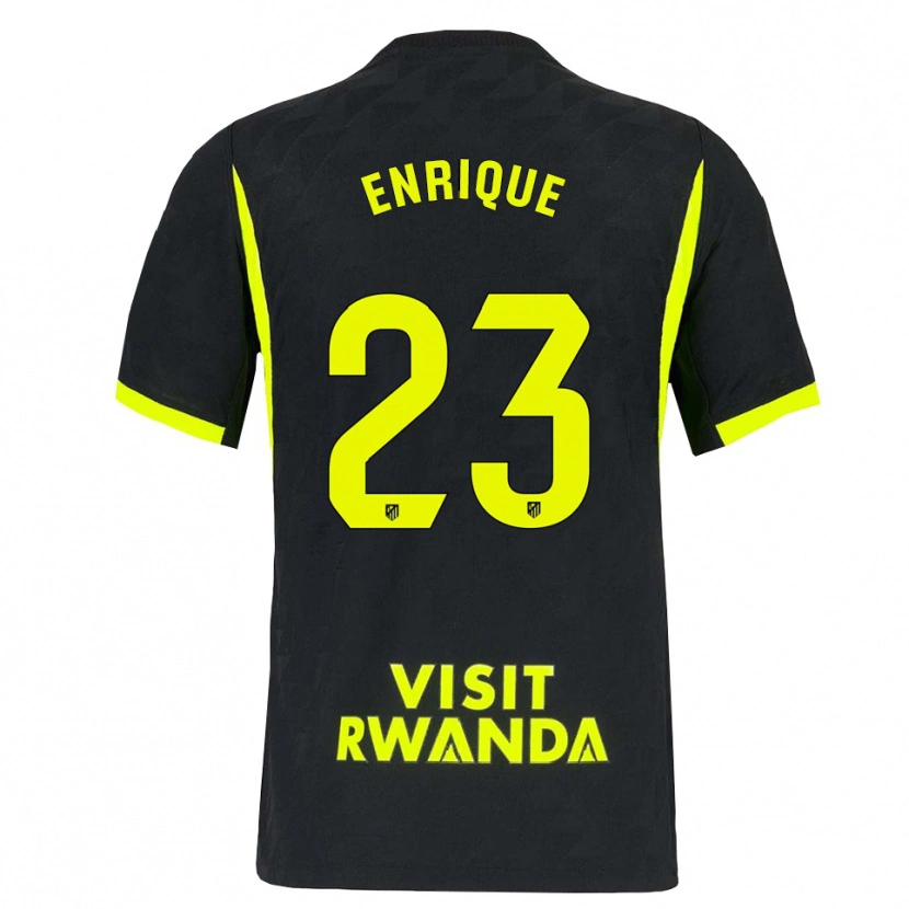 Danxen Kinder Gustavo Enrique #23 Hellgrün Schwarz Auswärtstrikot Trikot 2026/27 T-Shirt Schweiz