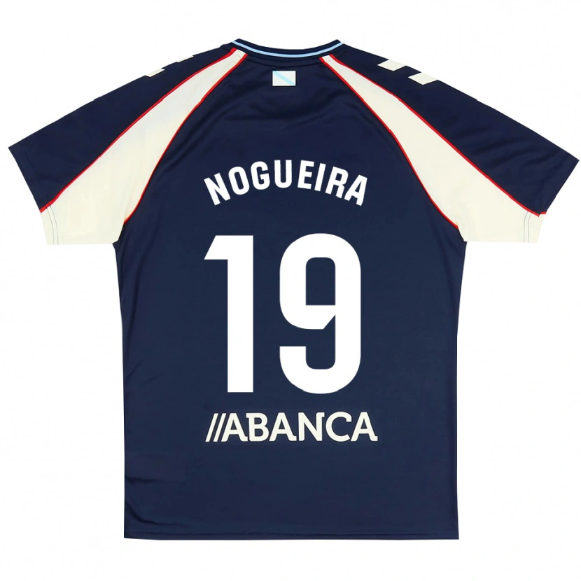 Danxen Kinder María Nogueira #19 Königsblau Rot Weiß Auswärtstrikot Trikot 2026/27 T-Shirt Schweiz