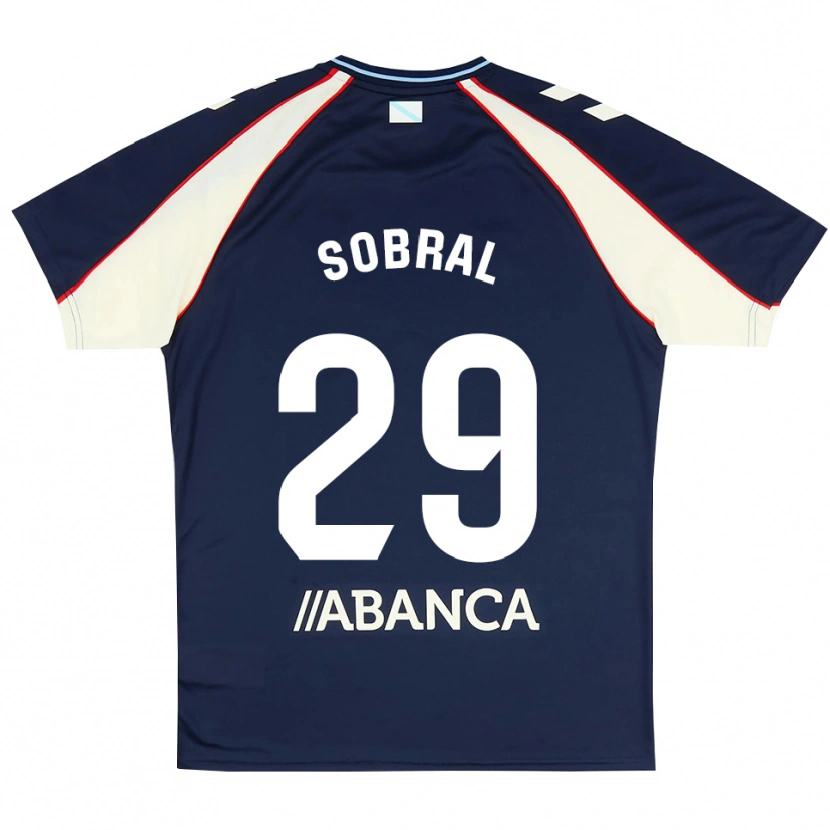 Danxen Kinder Mateo Sobral #29 Königsblau Rot Weiß Auswärtstrikot Trikot 2026/27 T-Shirt Schweiz
